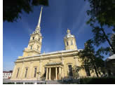 Romance Voyages Gay Russia tour visiting Peter and Paul Cathedral St.Petersburg