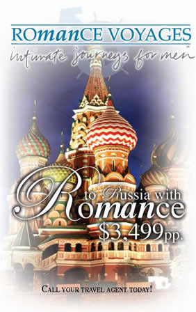 Romance Voyages Russia exclusively Gay Tour