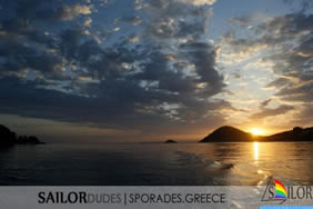 Sporades Greece sunset