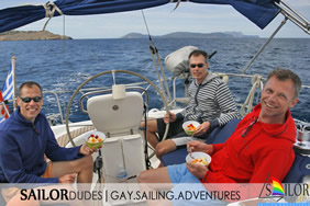 Gay sailing cruise enjoy