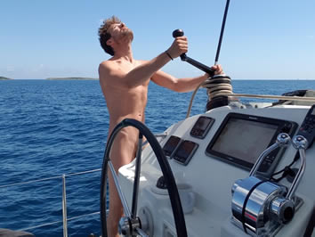 Nude Gay Croatia sailing cruise