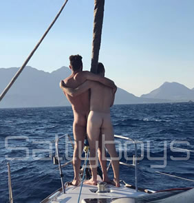 Saltyboys Nude Gay sailing cruise