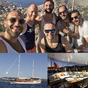 Gay Greece gulet cruise