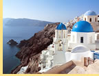 Exclusively gay Greek Islands cruise visiting Santorini
