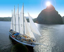 Exclusively gay men cruise on Windjammer sv Legacy