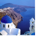 Luxury All-Inclusive Gay yacht cruise visiting Santorini, Greece