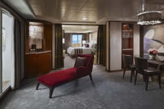 Norwegian Jewel The Haven Deluxe Owner's Suite with Large Balcony