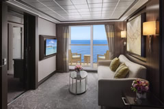 Norwegian Jewel The Haven Courtyard Penthouse with Balcony