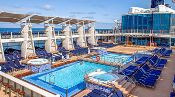 Celebrity Solstice pool deck