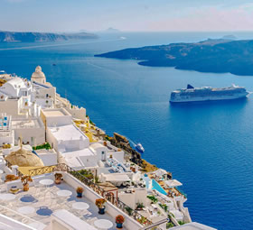 Santorini, Greece gay cruise