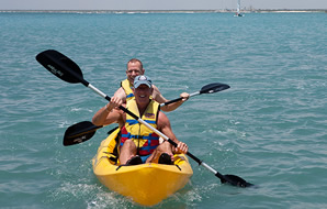 Exclusively gay Club Atlantis Cancun at Club Med resort Kayaking