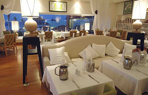Exclusively gay Club Atlantis Cancun at Club Med resort La Hacienda Restaurant