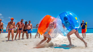 Cancun gay resort beach fun