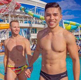 Gay men Caribbean cruise