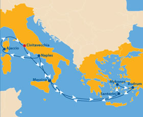 Med gay cruise 2022 map