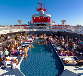 Virgin gay cruise sea day