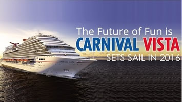 Eastern Caribbean gay cruise on brand new Carnival Vista