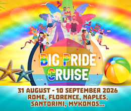 Big Pride Cruise 2026 From Rome To Athens