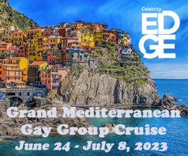 Grand Mediterranean Gay Cruise 2023