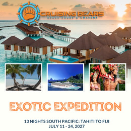 Tahiti to Fiji South Pacific Gay & Bears Cruise 2027