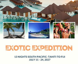 Tahiti to Fiji South Pacific Gay & Bears Cruise 2027