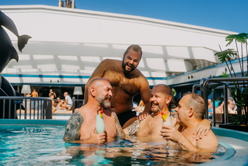 Mediterranean gay bears cruise