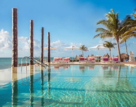 Club Med Cancun pool view