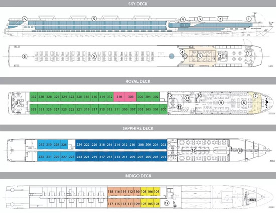Avalon Panorama Deck Plan