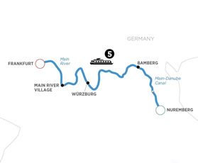 Germany Christmas Markets lesbian cruise map