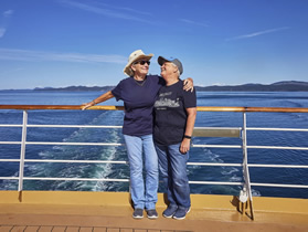 Lesbian cruise sea day