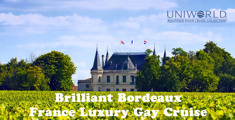 Bordeaux France Luxury Gay Cruise 2023