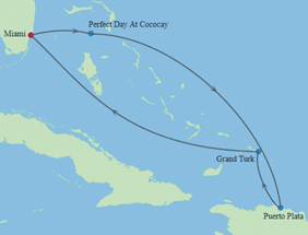 LGBT Caribbean Cruise map