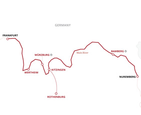 Europe Christmas gay cruise map