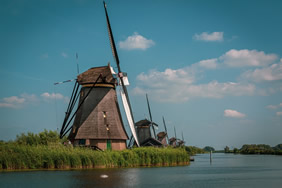 Holland gay cruise - Kinderdijk windmills