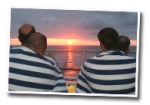 Gay and lesbian family Summer adventure cruise