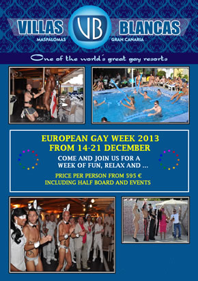 European Gay Week in Villas Blancas 2013