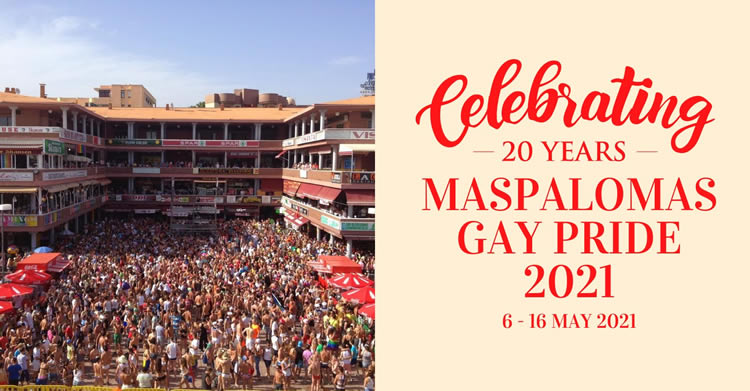 Celebrating 20 Years Maspalomas Gay Pride