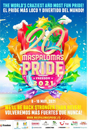 Maspalomas Gay Pride 2021, Gran Canaria