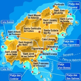 Ibiza Map Main 