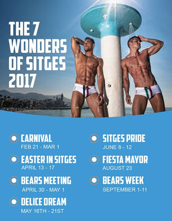 Sitges Gay Events 2017