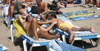 Gay Sitges beach