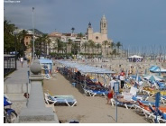 Sitges Playa de la Ribera / Playa el Fragata