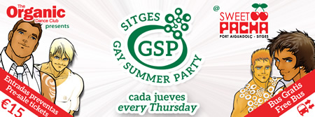 Gay Summer Party @ Sweet Pacha, Sitges