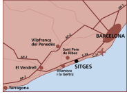 From Barcelona to Sitges