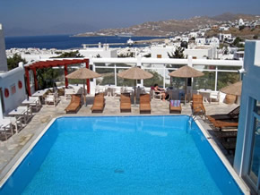 Mykonos gay holiday accommodation Hotel Anastasios Sevasti