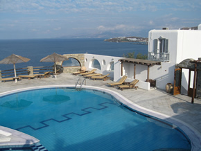 Mykonos gay holiday accommodation Hotel Gorgona