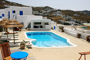 Mykonos gay holiday accommodation Hotel Princess of Mykonos