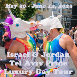 Tel Aviv Pride 2023 Luxury Gay Tour