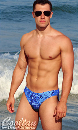 CoolTan Through Men's swimwear