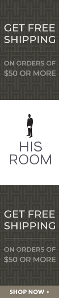 HisRoom Free shipping on orders of $50 or more*